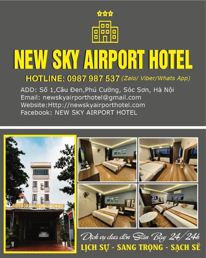 New Sky Airport Hotel Noi Bai Zewnętrze zdjęcie